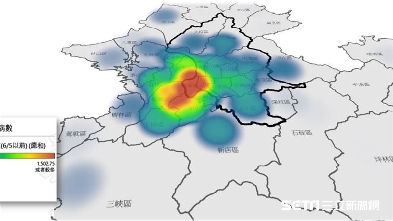 篩檢量破紀錄　新北37里升高風險區