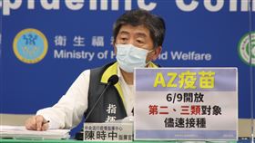 陳時中回應疫情與診所設置快篩。（圖／指揮中心提供）