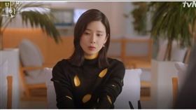 李寶英在《我的上流世界》穿了PRADA今年春夏最紅的服裝。圖／PRADA提供