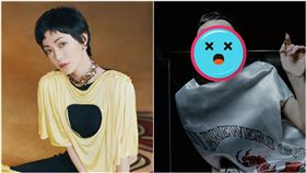郭采潔再次崩壞？新造型曝光　網一看眉毛嚇瘋：惡靈退散（圖／翻攝自郭采潔微博）