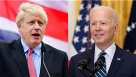 英國首相強生（左）、美國總統拜登（右）。（圖／翻攝自facebook.com/borisjohnson、翻攝自Flickr，版權屬公有領域）