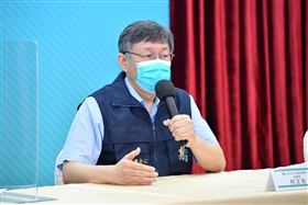 好心肝「黑箱疫苗」事件發酵，台北市長柯文哲10日再上火線說明。（圖／北市府提供）