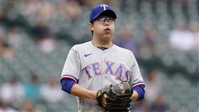 ▲德州遊騎兵韓國左投梁玹種。（資料照／美聯社／達志影像）