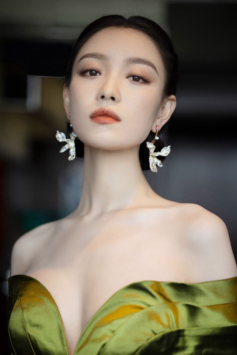 倪妮的紅毯造型總是全場的焦點。（圖／翻攝自微博）