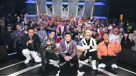 《大嘻哈時代》昨舉行線上首映會。（圖／台視提供）