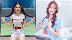 中華職棒「樂天女孩」的啦啦隊副隊長羚小鹿／IG
