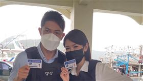 舞陽（左）跟星卉演對手戲。（圖／翻攝臉書）