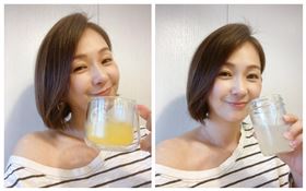 六月直播教大家在家調酒。（圖／六月提供）