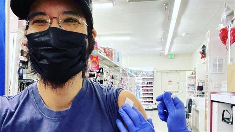 趕赴美國打疫苗　王力宏接種地網驚呆