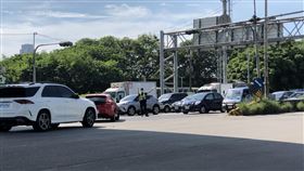 新北,五股,土城,交流道,匝道儀控管制,塞車（圖／翻攝畫面）