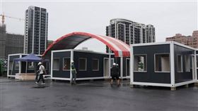 新北市接種站（新北市政府提供）