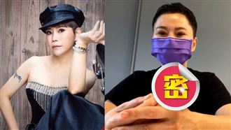 超短髮造型曝光　詹雅雯秀6字新刺青