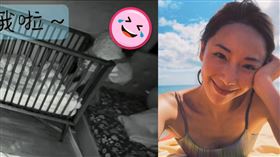 隋棠,女兒Lucy及兒子Olie。(圖／隋棠臉書)