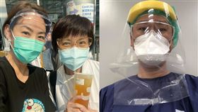  賈永婕暖捐救命神器　急診醫道謝：相信有你們，台灣會挺過 圖翻攝自白永嘉、賈永婕臉書