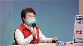 台中市長盧秀燕，國軍台中總醫院，專責護理師確診，匡列，交大員警，PCR陰性