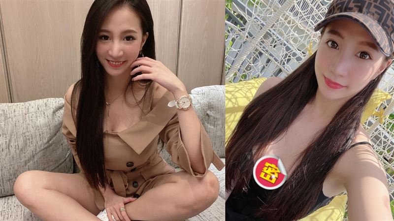 林采緹小可愛包不住　撫胸5秒片流出