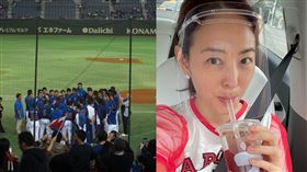 賈永婕，WBC第二輪賽事。（圖／賈永婕、米果臉書）