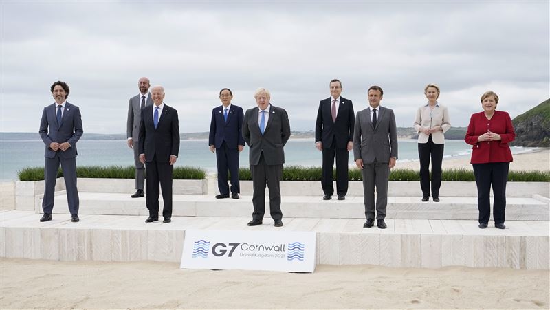 G7峰會公報首提台海！籲中尊重人權