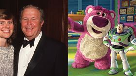 美國男星尼德·巴帝（Ned Beatty） 圖美聯社達志影像、抱哥圖翻攝自lotco臉書