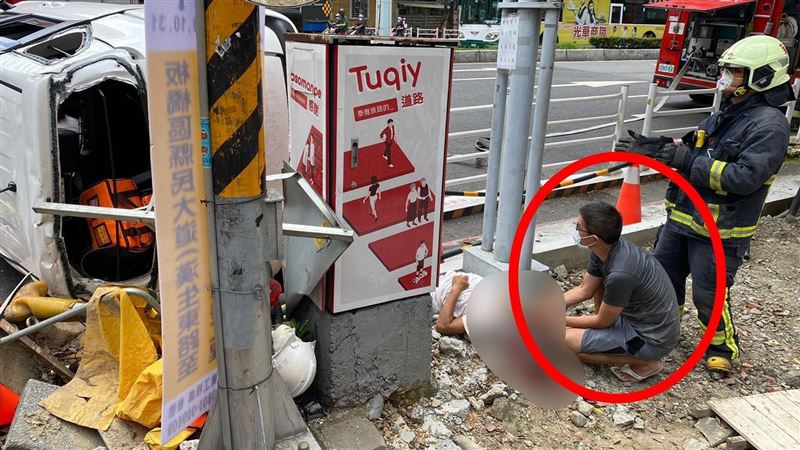 單車伯遭車禍波及倒血泊　送醫不治