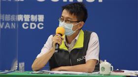 羅一鈞對快篩試劑做出回應。（圖／指揮中心提供）