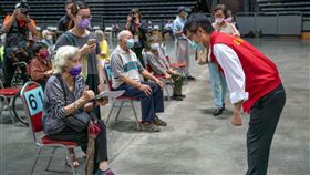 陳其邁,高雄,疫苗,長者,動線（圖／翻攝自陳其邁臉書）