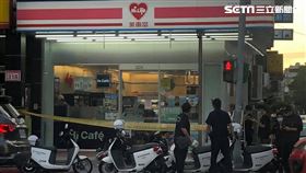 台北市內湖區成功路二段超商發生擄人事件。（圖／翻攝畫面）