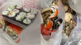 壽司,口罩,廚師,廚餘,雷公(翻攝自 爆廢公社)