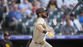 ▲小塔提斯（Fernando Tatis Jr.）敲出本季第20轟。（圖／美聯社／達志影像）