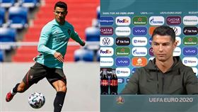 C羅曾告誡自己兒子喝果汁，表示：這樣你就能跟爸爸一樣健康強壯。（圖／翻攝自cristiano IG）