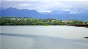 嘉義仁義潭蓄水率超過70%（1）近日持續降雨，依據南區水資局資料，16日嘉義仁義潭有效蓄水率74%，高於去年同期。中央社記者蔡智明攝　110年6月16日