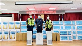 高爾夫球俱樂部,防疫物資,淡水警分局,新北市