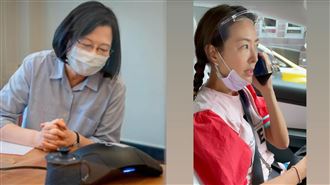 賈永婕接到蔡英文來電　PO照吐心情