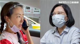 賈永婕、蔡英文（組合圖／翻攝自賈永婕IG、總統府提供）