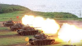 頂著疫情練兵  澎防部火砲實彈射擊