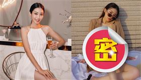 宋蘋恩近日居家防疫，趁空閒在自家頂樓拍美照。（圖／翻攝自yin_sabrina IG）