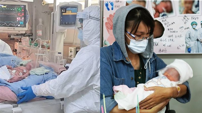 確診婦產女　15天後抱到寶寶出院了