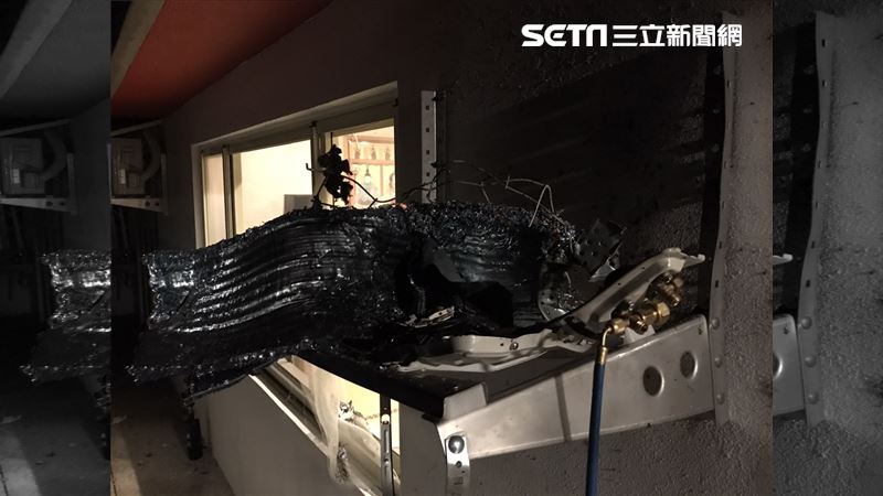 驚悚！裝冷氣爆炸　工人臉炸開恐失明