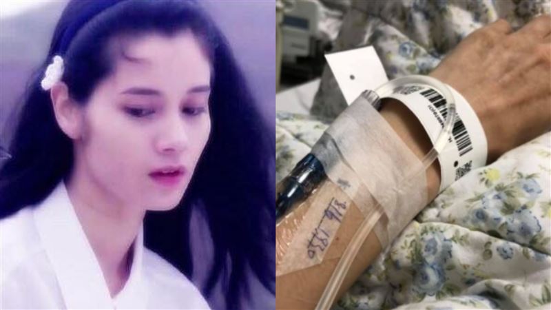 混血女星驚爆住院　突發燒不停發抖