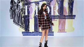大陸女星Angelababy。（圖／DIOR提供）
