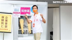 台灣房屋企業自主快篩。（圖／台灣房屋提供）