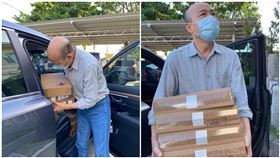 韓國瑜,筆電,偏鄉,送貨,疫情,(圖/韓國瑜臉書