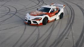 ▲豐田無人駕駛Supra會甩尾。（圖／翻攝Toyota網站）

