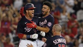 ▲葛姆斯（Yan Gomes）敲出再見安打。（圖／美聯社／達志影像）