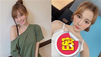 林莎今晚首開直播　爆乳嬌喊：好緊張