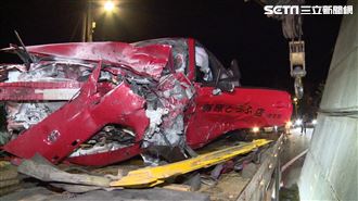 「三峽拓海」超車逆撞　現場畫面曝光