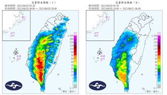 週二「全台迎雨彈」到這天才趨緩　