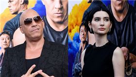 《玩命關頭9》首映（梅朵沃克、馮迪索） 圖路透社達志影像、美聯社達志影像