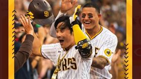 金河成轟出全壘打幫球隊打下勝利。(圖／翻攝自教士推特）