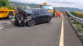 銅鑼,國道,車禍,護欄